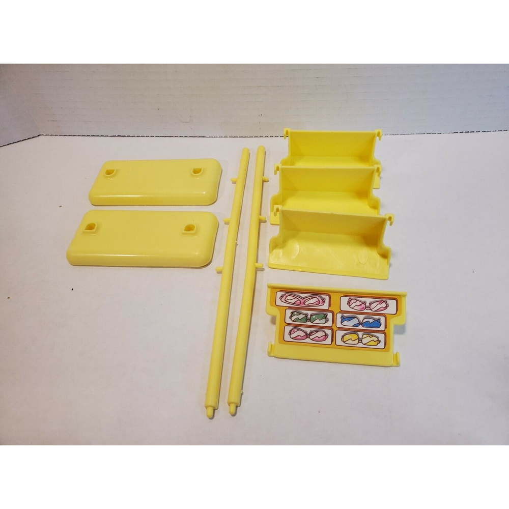 Vintage California Dream Barbie Surf'n Shop Yellow Shelf Parts Only Mattel 1987